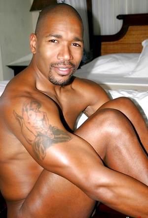 Scott Alexander shows his black cock by Black Stud Society image 12