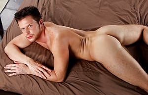 Brunette hunk Brian Bonds stripping by Nextdoor Male image 15