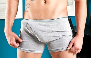 Marc Scalvo posing naked by Nextdoor Male image 7