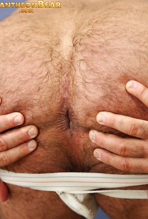 Muscled hairy man Rocky LaBarre by Pantheon Bear image 10