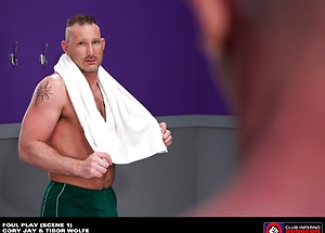 Cory Jay and Tibor Wolfe ass fisting by Club Inferno image 1