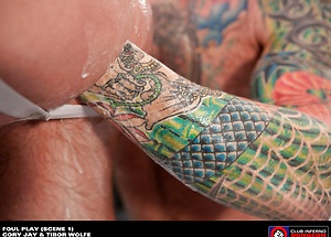 Cory Jay and Tibor Wolfe ass fisting by Club Inferno image 8