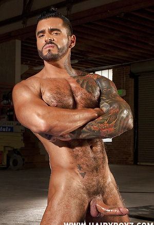 Alexsander Freitas posing by Hairy Boyz image 7