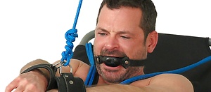 Muscled hunk Will Swagger bounded by Bound Jocks image 3