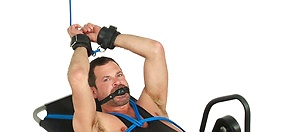 Muscled hunk Will Swagger bounded by Bound Jocks image 5
