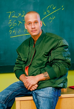 Muscle dude Tattoo Junior stripping by Scary Fuckers image 7