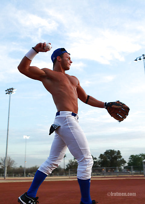 Muscled jock Kip by Frat Men image 1