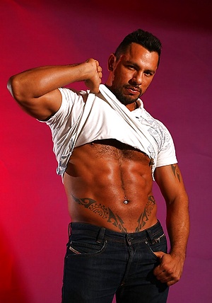 Rico shows his hairy muscled body by UKNakedmen image 3