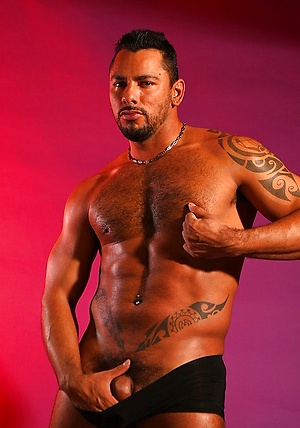 Rico shows his hairy muscled body by UKNakedmen image 8