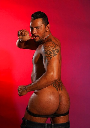 Rico shows his hairy muscled body by UKNakedmen image 9