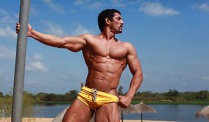  Greek Muscle God Dimitri Popolos by Muscle Hunks image 2