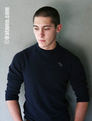 Cute muscled jock Ray naked