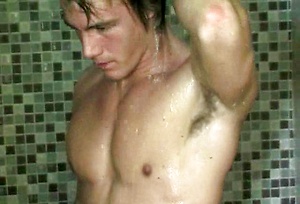 Sexy stud posing by Frat Men image 12