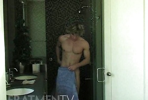 Sexy stud posing by Frat Men image 15