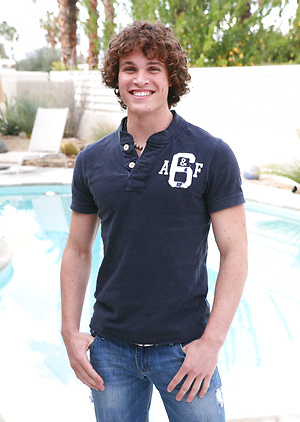 Cute horny jock Jesse by Frat Men image 2