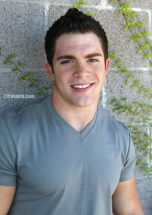 Trent shows his perfect body by Frat Men image 1