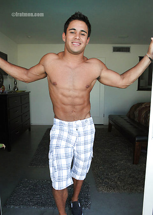 Kumar jacking off dick by Frat Men image 8