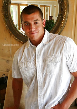 College stud naked by Frat Men image 1