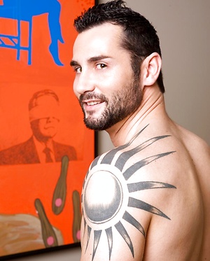 I love straight cock, especially with guys who love to show it off for gay men.  Trevor Cash told me that he was a bit of an exhibitionist.  He\\\'s by Randy Blue image 2