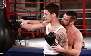 Fighter ass fucked by UKNakedmen image 1