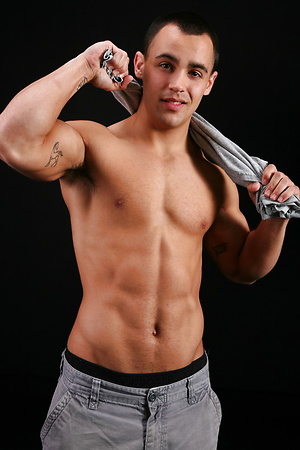 Luke jerking off dick by ChaosMen image 9