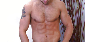Muscle stud jacking off by English Lads image 6
