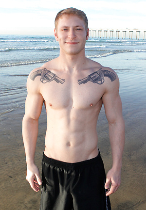 Cute college boy Nolan