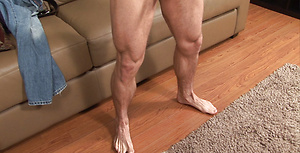 Chase, hot muscle hunk jacking off dick by SeanCody image 3