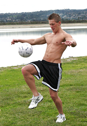 Muscle college stud Mac naked by SeanCody image 9