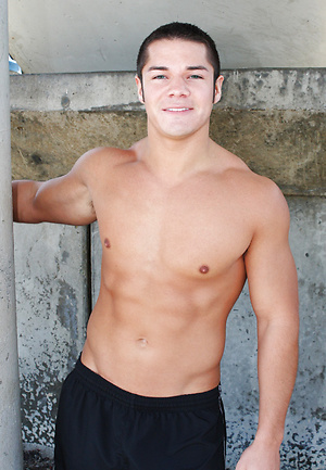 Young bodybuilder Rick jerking off dick by SeanCody image 9