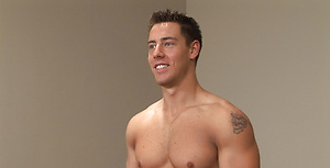 Hot muscle stud Slone jerking off by SeanCody image 6