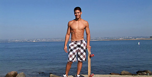Cute college jock Joseph jerking off by SeanCody image 9