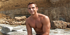 Muscle hunk Sam jacking off by SeanCody image 12