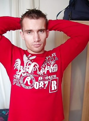 Straight stud jacking off dick by Czech Boys image 2