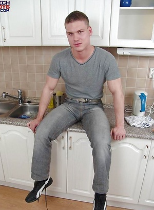 Czech stud shows abs by Czech Boys image 3