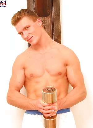 Muscle stud naked by Czech Boys image 5