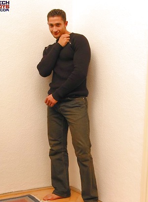 Straight muscle stud by Czech Boys image 1