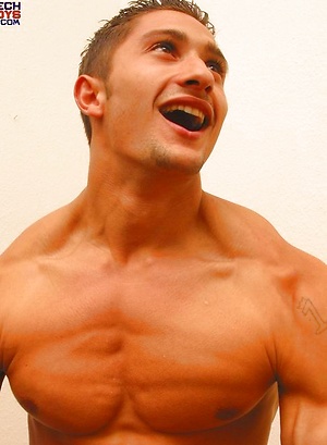 Straight muscle stud by Czech Boys image 6