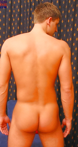 Czech soldier stripping and jerking off dick by Czech Boys image 9