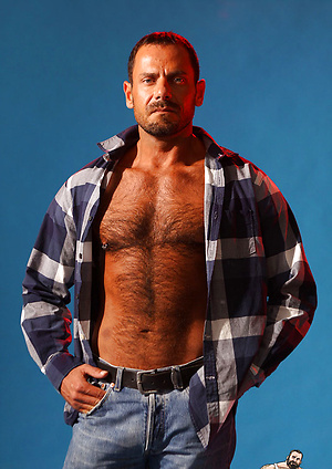 Hot Hairy Jason Torres Jerks Off by Butch Dixon image 5