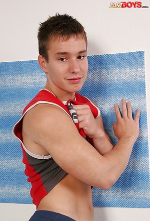 Hot jock gets naked by East Boys image 15