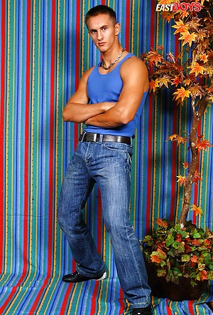 Muscled stud posing by East Boys image 13