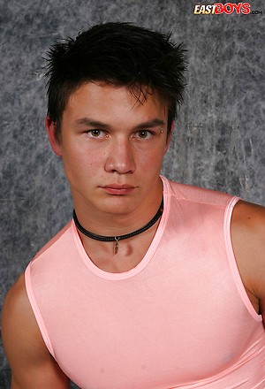 Hung twink jacking off his cock by East Boys image 1