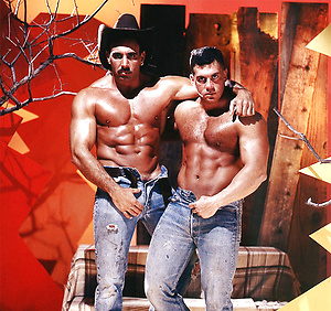Ed Dinakos and Jake Tanner classic shoot by Colt Studio image 6