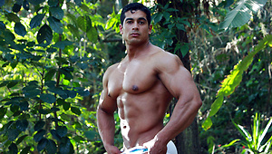 Hot Uncut Latin Cock and Muscle! by Power Men image 2