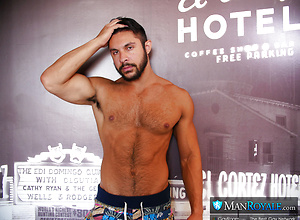 Horny daddy pounds muscle jock's hungry holes. by Man Royale image 2