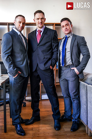 Dylan James and Alexander Volkov double-team Andrey Vic by Lucas Entetainment image 1