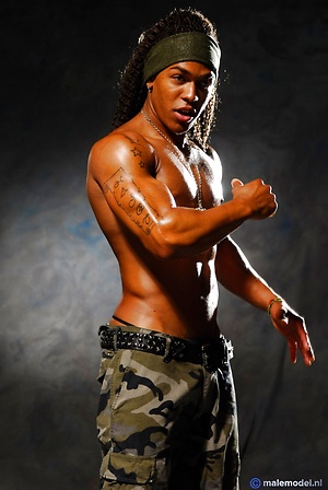 Roderique very muscular and big by Male Model image 1