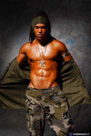 Roderique very muscular and big by Male Model image 4