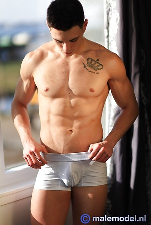 Salvo window shoot by Male Model image 4